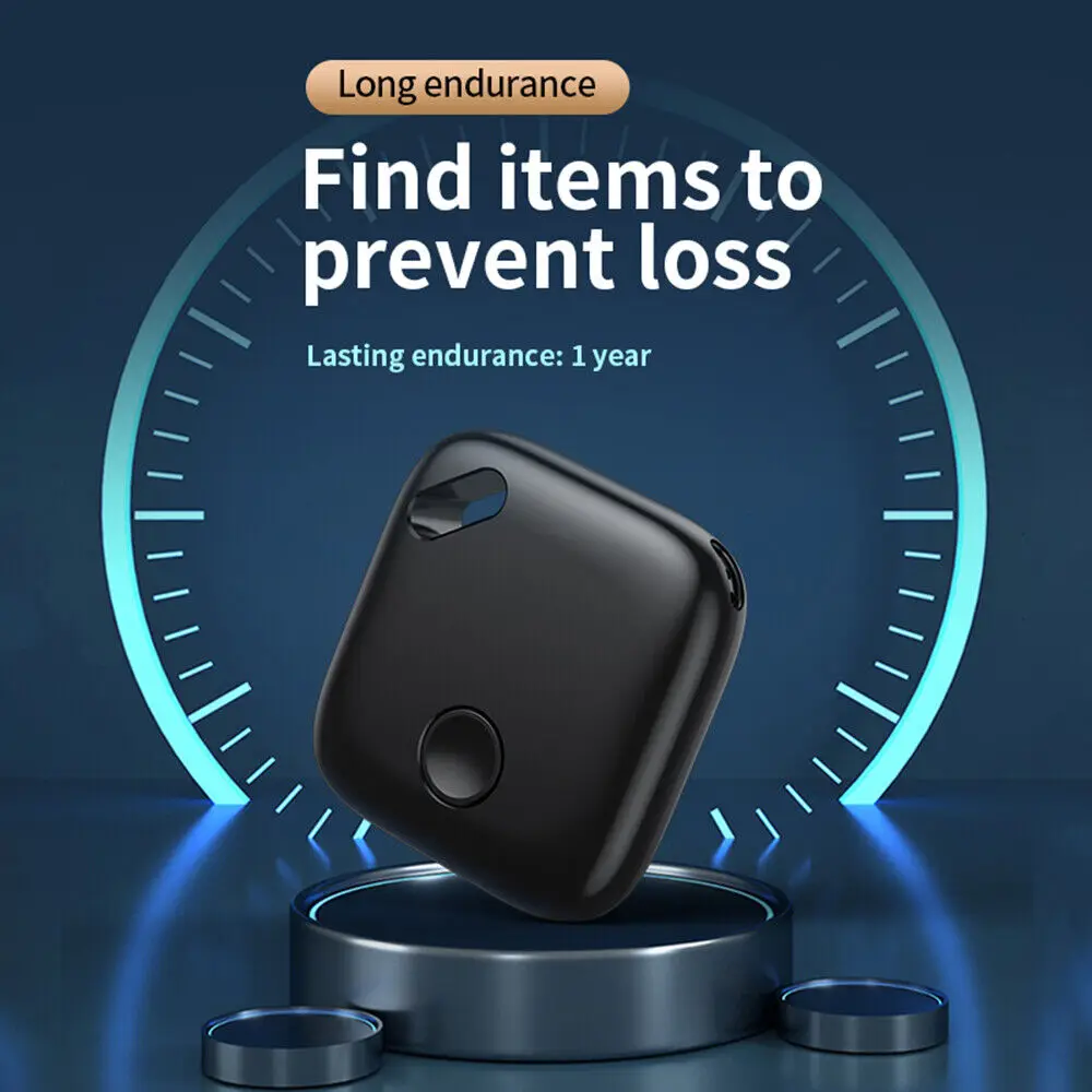 Smart Tag GPS Locator Tracking Device No Need Download App Item Finder for Keys, Wallet, Luggage