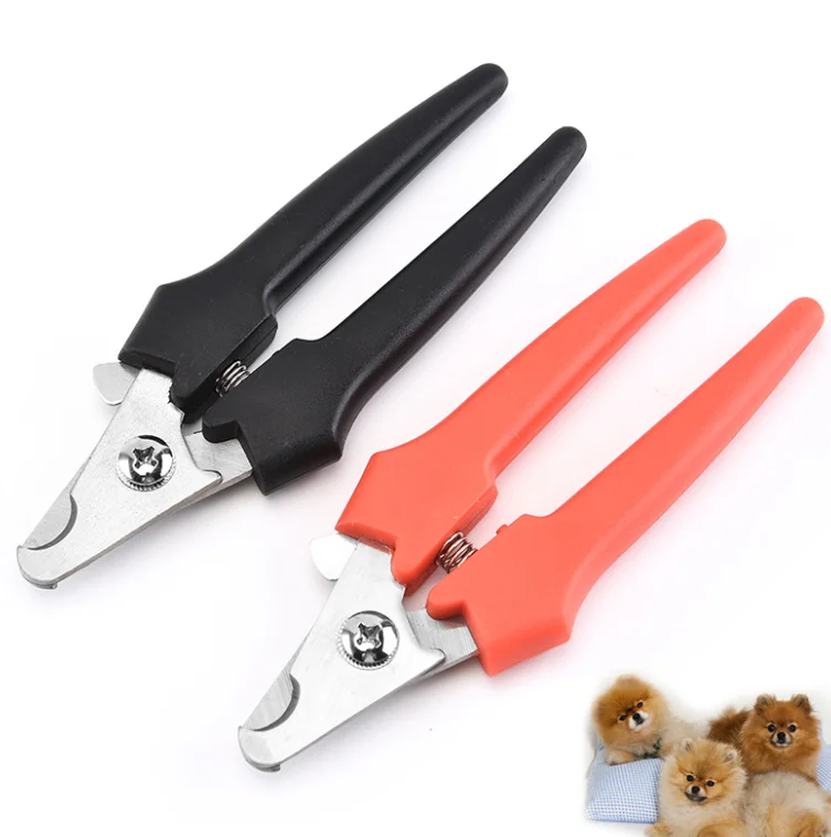Лидер продаж 2021 года, оптовая продажа, нетоксичные ножницы из нержавеющей стали для очистки лап домашних животных