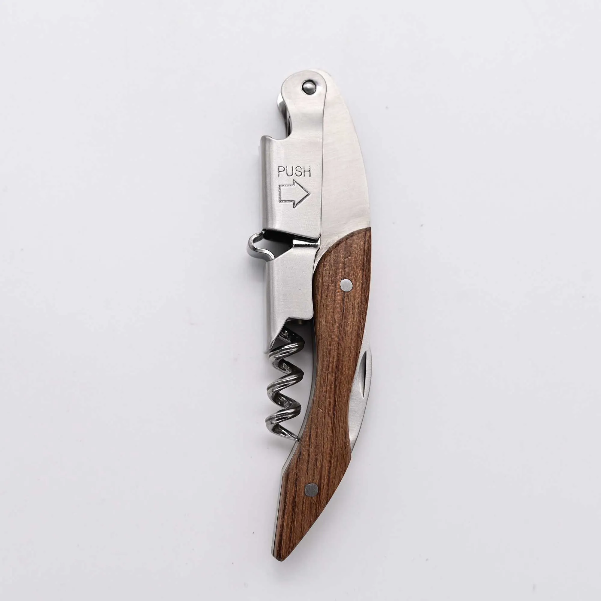 Wine tools accessories hot sale bar party custom logo metal portable manual red wine bottle opener corkscrew with promotion gift