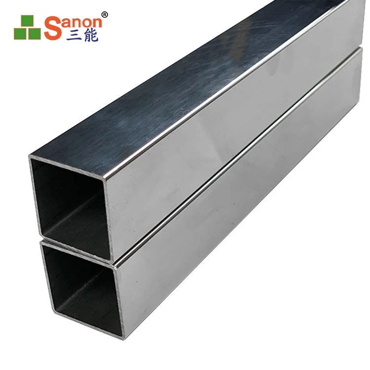 foshan factory Wardrobe Stand Stainless Steel Pipe Sus201 304 Material square TubeLow Price And High
