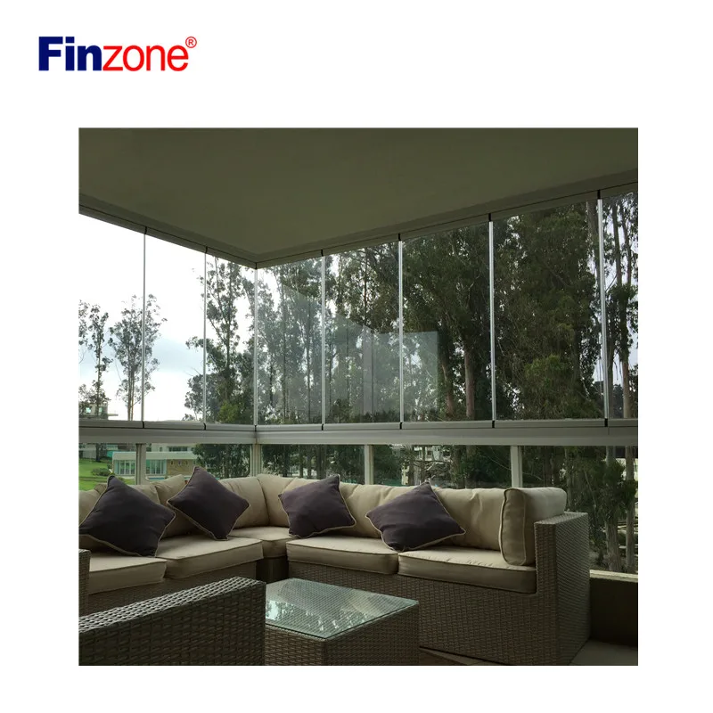 бескаркасное остекление Finzone09 высококачественная и наежная CE