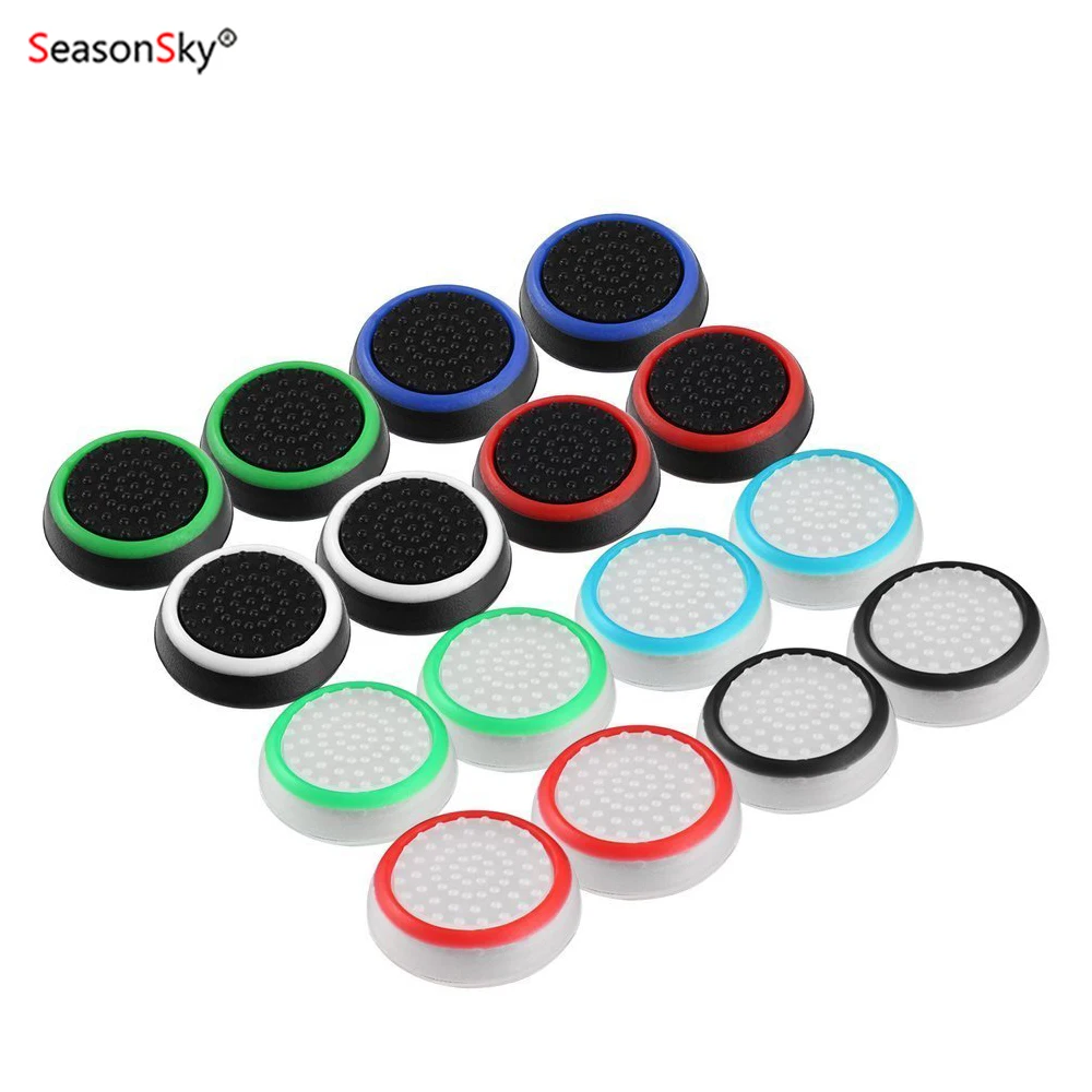 XIXUN Protect Cover Silicone Thumb Stick Grip Caps Controller Grips for PS4 for Xbox 360 for Xbox one Game Controllers