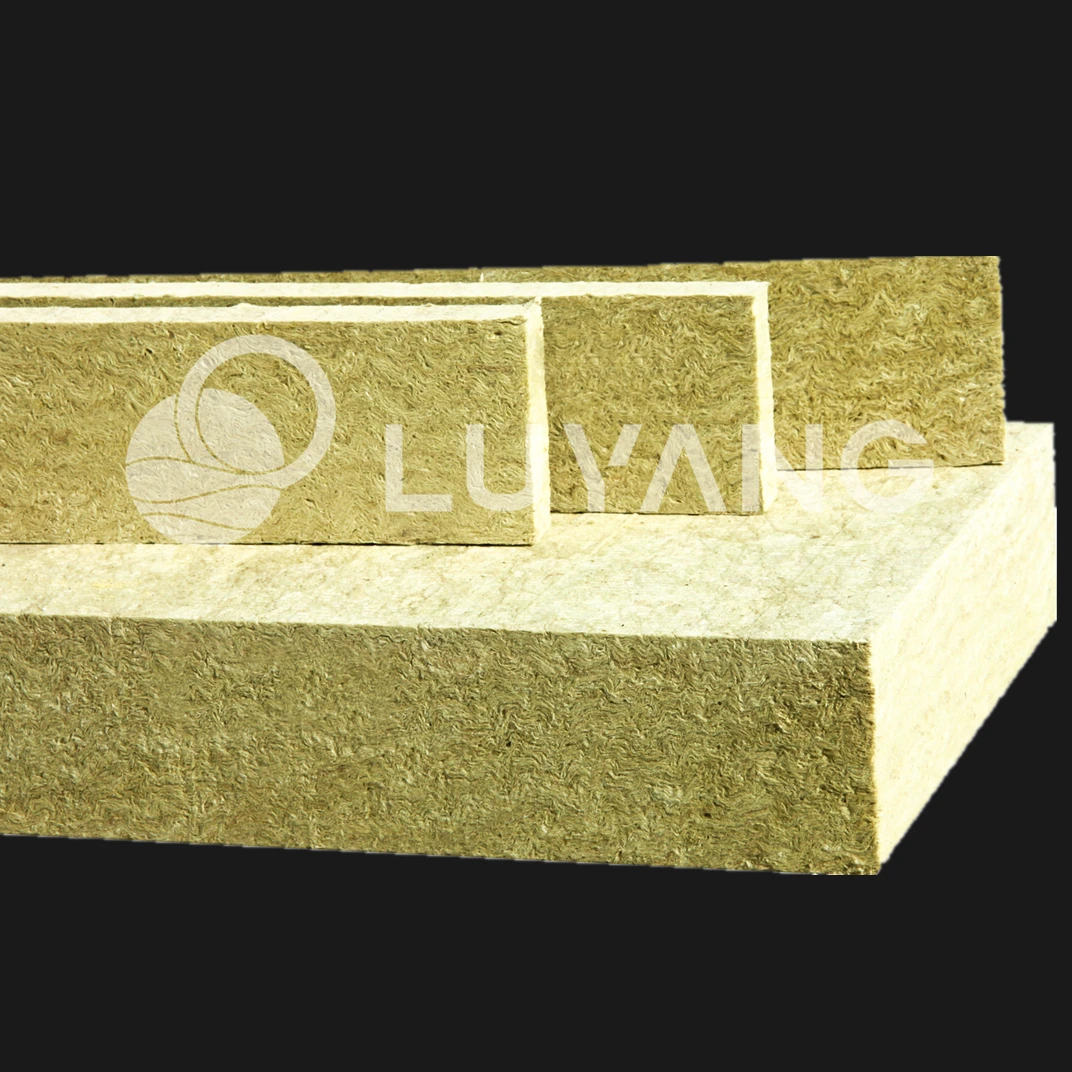 Class A60 dry hanging wall thermal insulation 120kg/m3 150mm fireproof soundproof mineral rock wool board for exterior wall