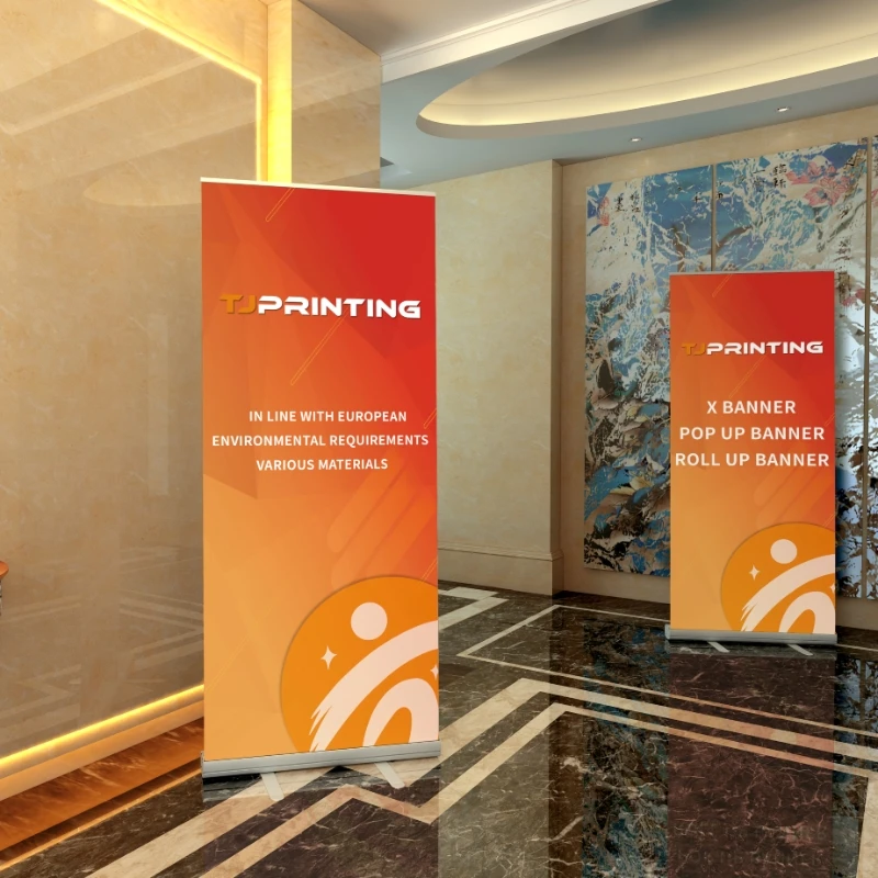Indoor and outdoor customized print advertising roll up banner stand display for promotional activities