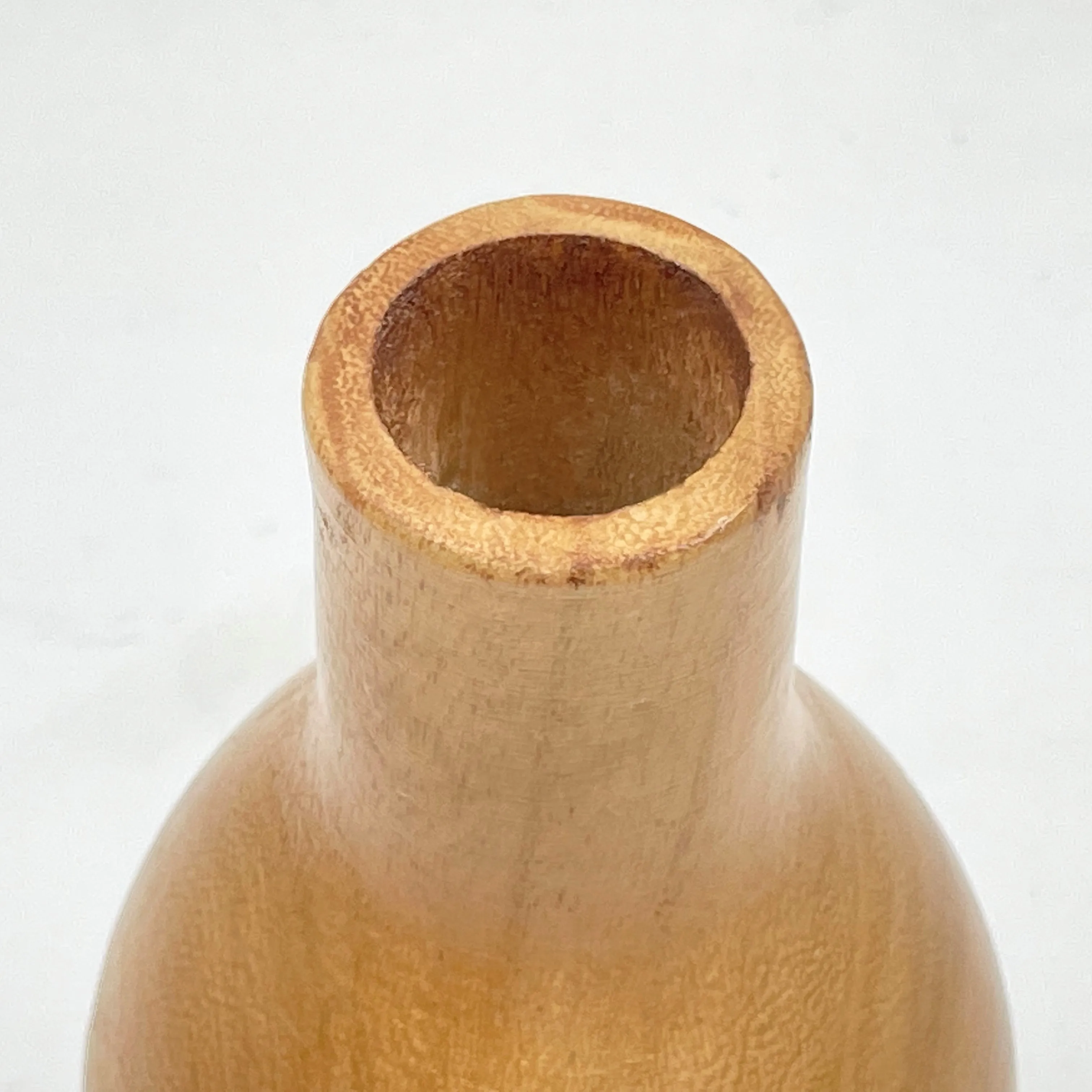 Paulownia Wood Bottle Vase set Handmade Wooden Flower Vase for Home Decor Hotel decoration