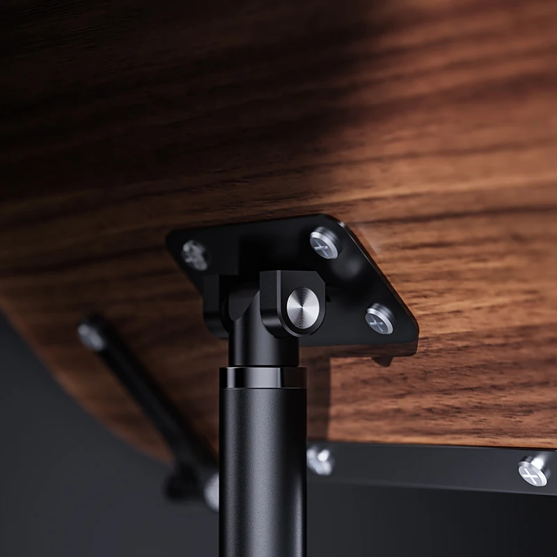 Boneruy Office Supplies Carbon Steel Rotate Adjustable Floor Standing Book Stand Long Arm Flexible Reading Stand for Tablet