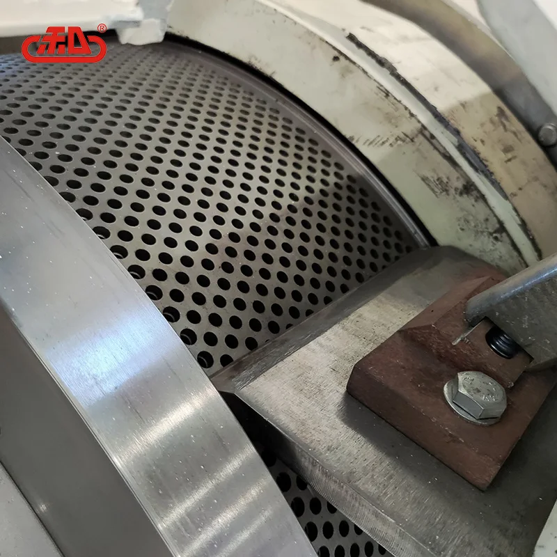 Large capacity belt type ring die pellet mill 420D 520D pellet feed making machine price