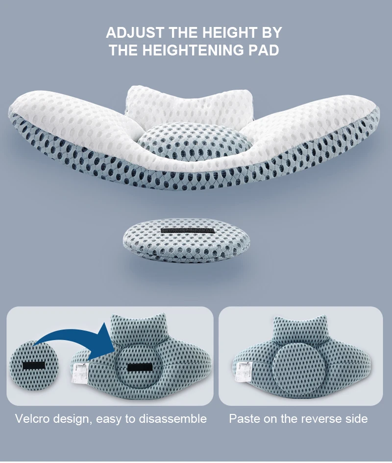 Wholesales Heating 3D Mesh Breathable Lumbar Rest Backsupport Chair Cushion For Back Pain