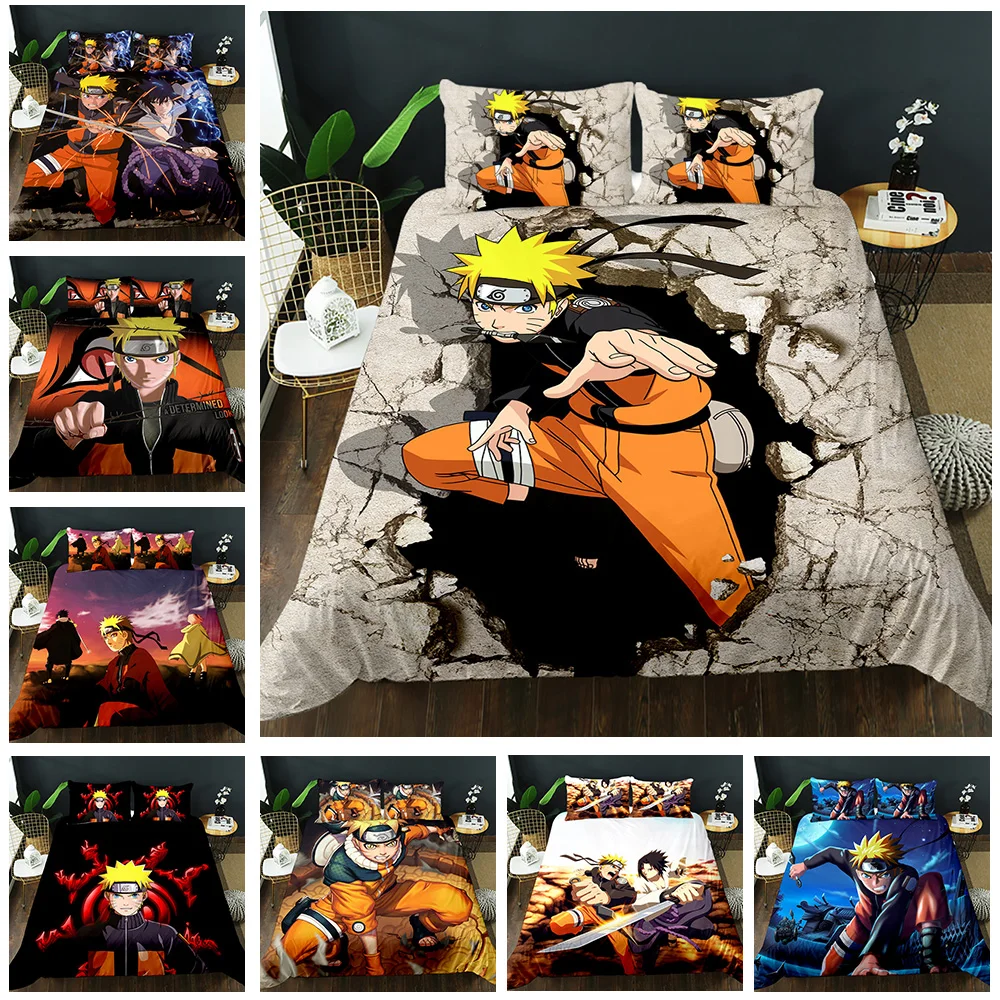 One Piece Kakashi Japan Narutos anime 3D bedding set 3 pieces  Bed Sheets duvet cover