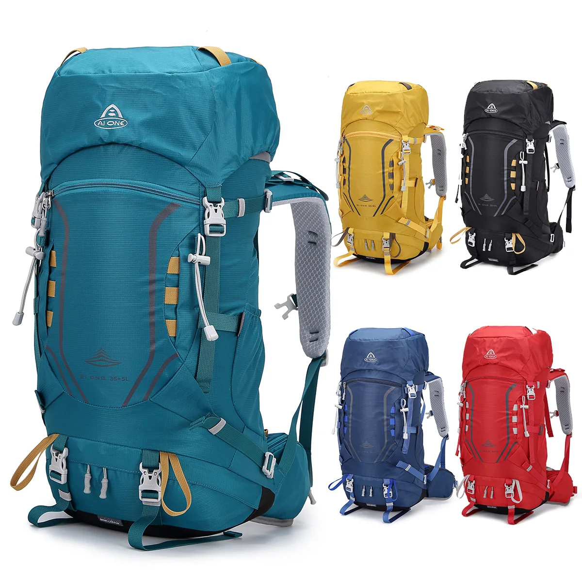 New Design Mountaineering Hiking Backpack Climbing Bags Outdoor Rucksack Fashion Brand Camping Hiking Backpack 40L