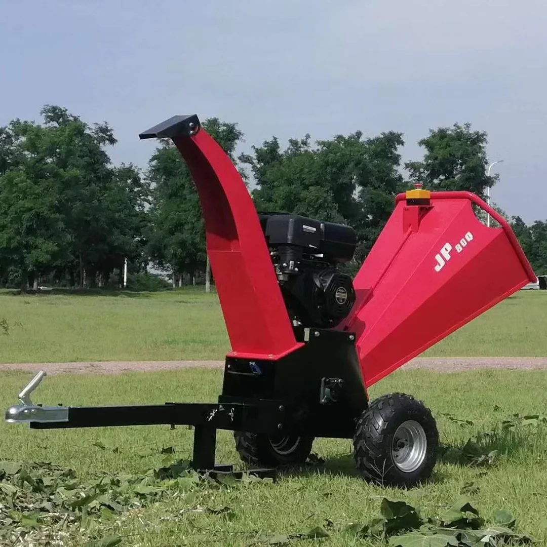 Дизельный бензиновый измельчитель древесины, лесная машина
