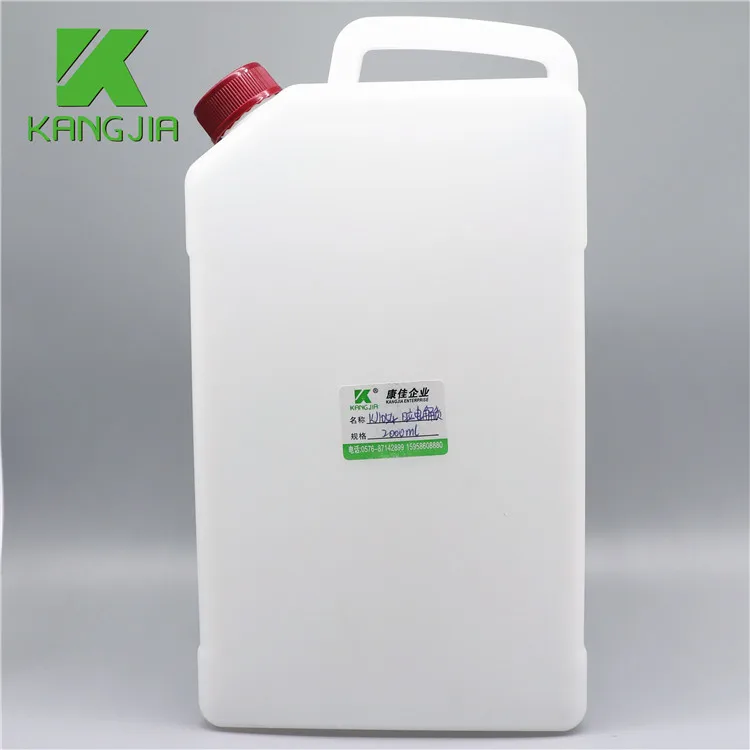 Высококачественные бутылки с реагентом Hitachi большой емкости 2 л с ручкой, пластиковая бутылка из полиэтилена высокой плотности для химической жидкости