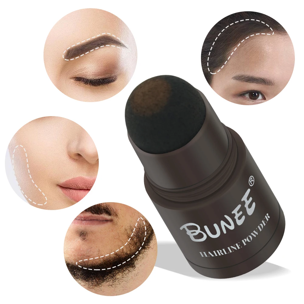 Private Label Eyebrow Stamp Waterproof Brow Shaping Kit Eyebrow Definer Hairline Shadow Powder Stick