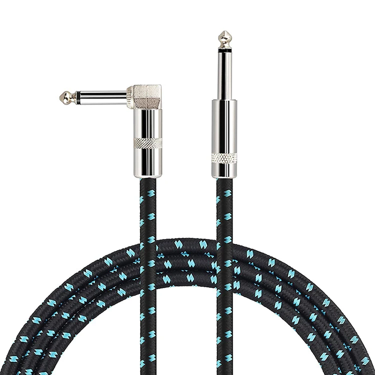 Low Noise Braid Noiseless Guitar Cable Musical Instrument Guitar Cable