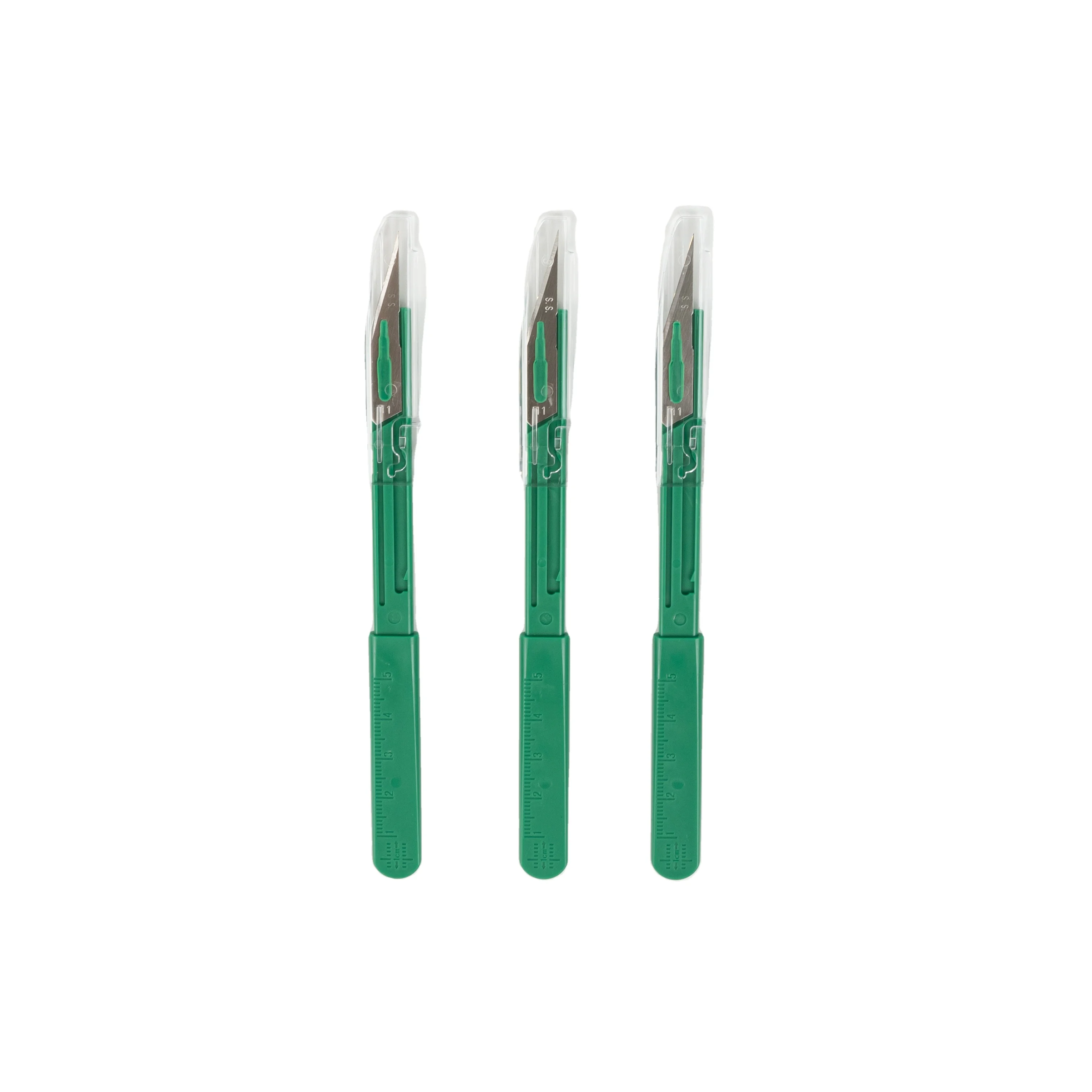 Disposable surgical scalpel for animal use carbon steel