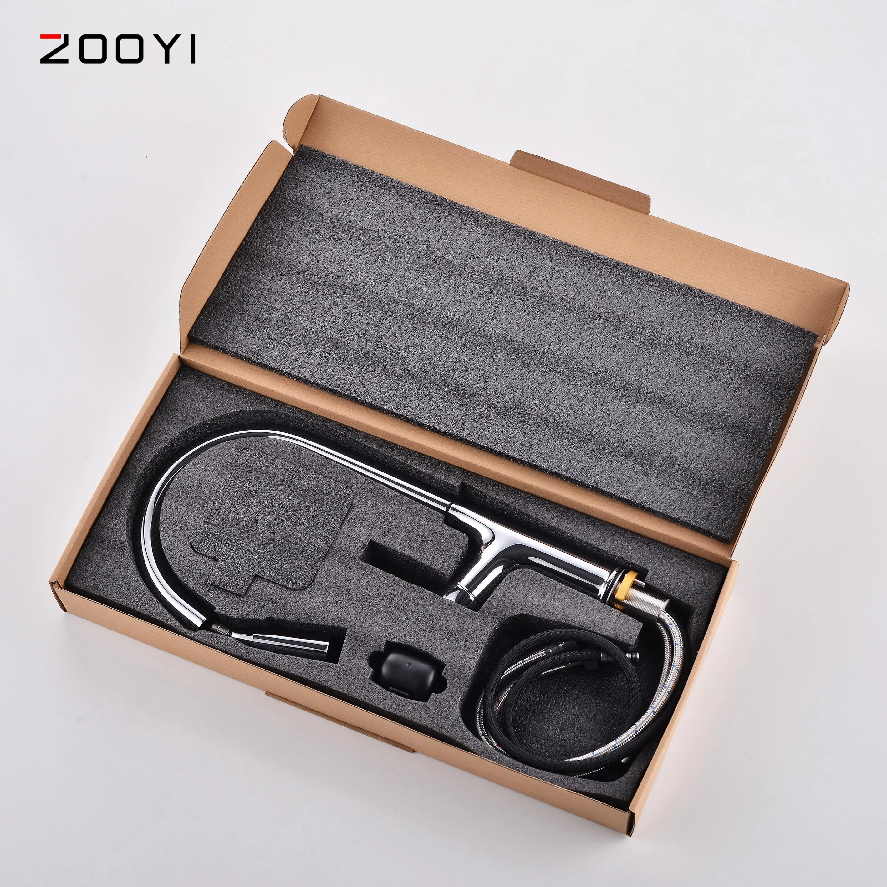 High quality flexible Pre-rinse touch hot and cold water kitchen faucet