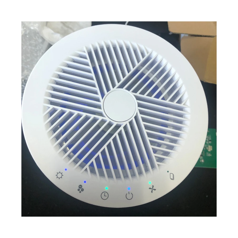 Portable UV rechargeable USB mini car Air Purifier with hepa and carry bag