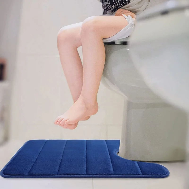 Best Memory Mat Soft Rug Absorb Bathroom Mat Non Slip Shower Mat Non-slip Memory Foam Bathmats