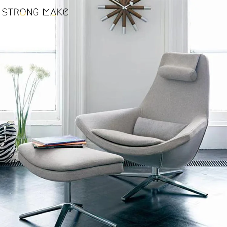 Occasional Black 360 Degree Swivel Accent Velvet High Quality High Back Lounge Arm Chair For Office Relax