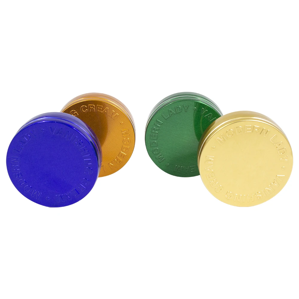 NB-PACK 15ml Cosmetic Aluminum Jar/tin/container With Screw Lid In Stock