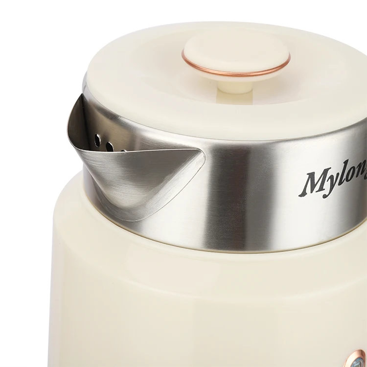 Turkish Stainless Steel Electric Teapot and Pot with Cordless Temperature Adjustment Keep Warm Feature for Household Hotel Use