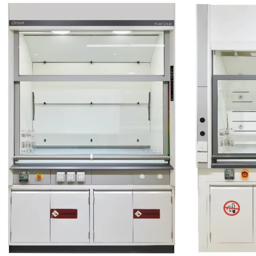 Chemical Lab Equipment Cupboard Laboratory Furniture Cabinet Ducted Fume Hood