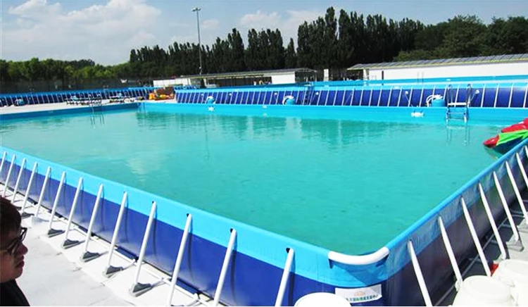 Outdoor Swimming Pool Metal Frame Swimming Pool Inflatable for Kids and Adults