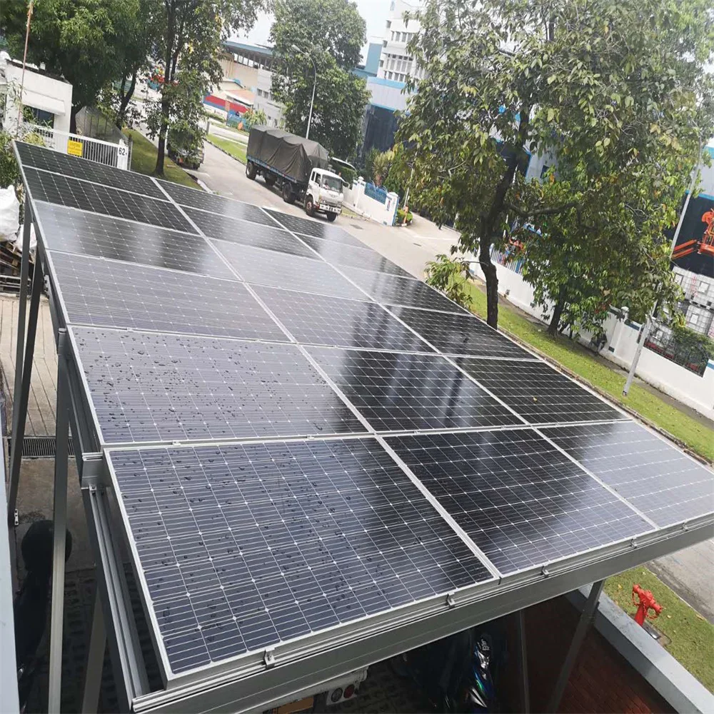 Wholesale Price Aluminum Profile Waterproof Solar Carport System Powered Structural of Waterproof Mount Solar Carport System
