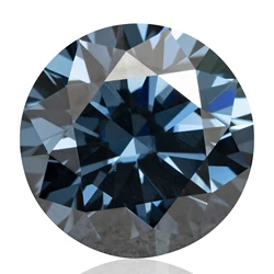 Wholesale moissanite price dark blue color buy best quality round moissanite diamond