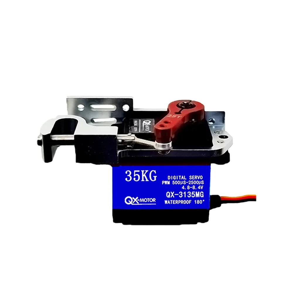 High quality QX servo 3135MG 35KG waterproof high torque robotic arm device for RC multi motor drones
