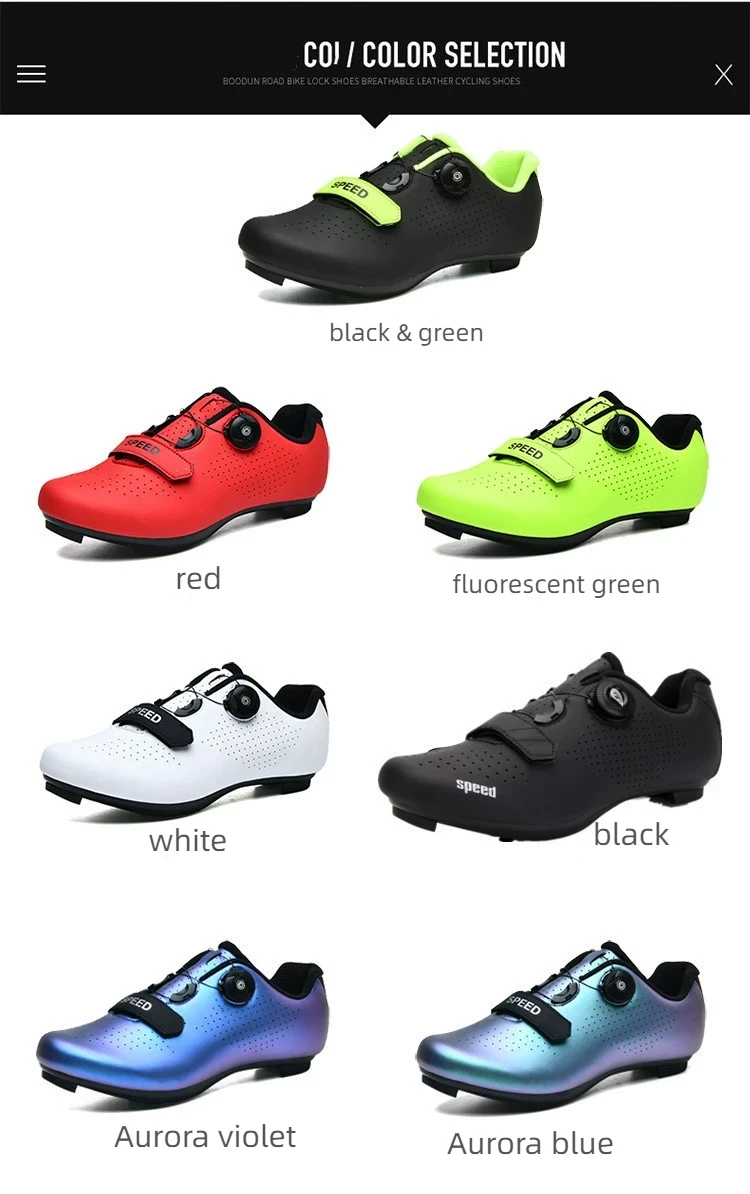 Cycling shoes mountain bike outdoor anti-collision non-slip road Bicycle shoes carbon Cycle Cleats Spd Brake Racing Road sneaker