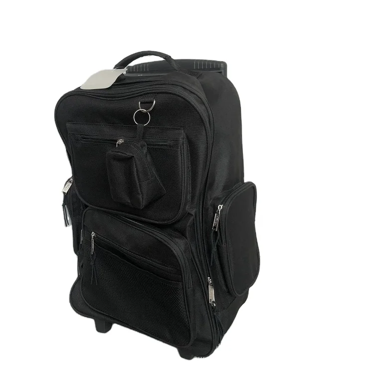 Customized Large Capacity Travel Bag Unisex Style Duffel Bag Rolling Luggage