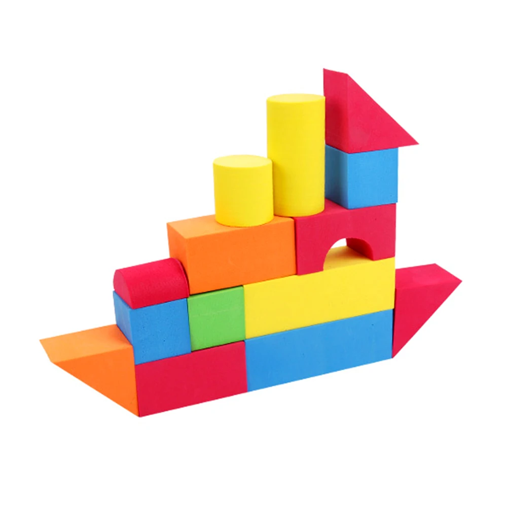 Building Blocks Baby Big Building Blocks Children Educational Toys Eva Game Foam Brick Toy