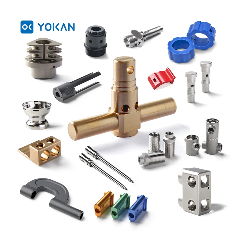High Precision CNC Lathe Milling Machining Custom Quality Metal/Copper Parts Fabrication Stainless Steel and Brass anodizing