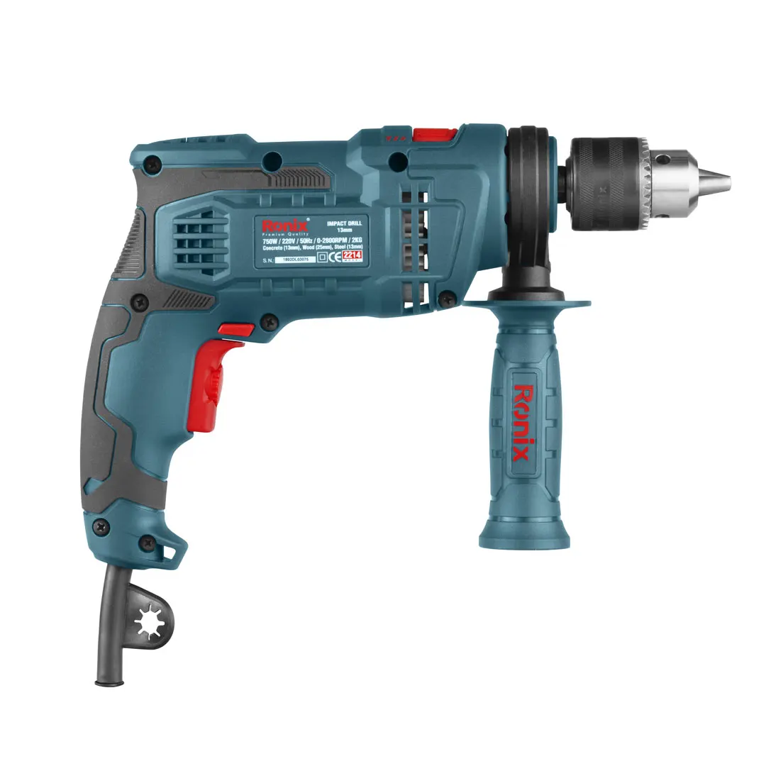 Ronix Model 2214 High Quality Power tools 13mm-750W Electric Impact Drill Machine