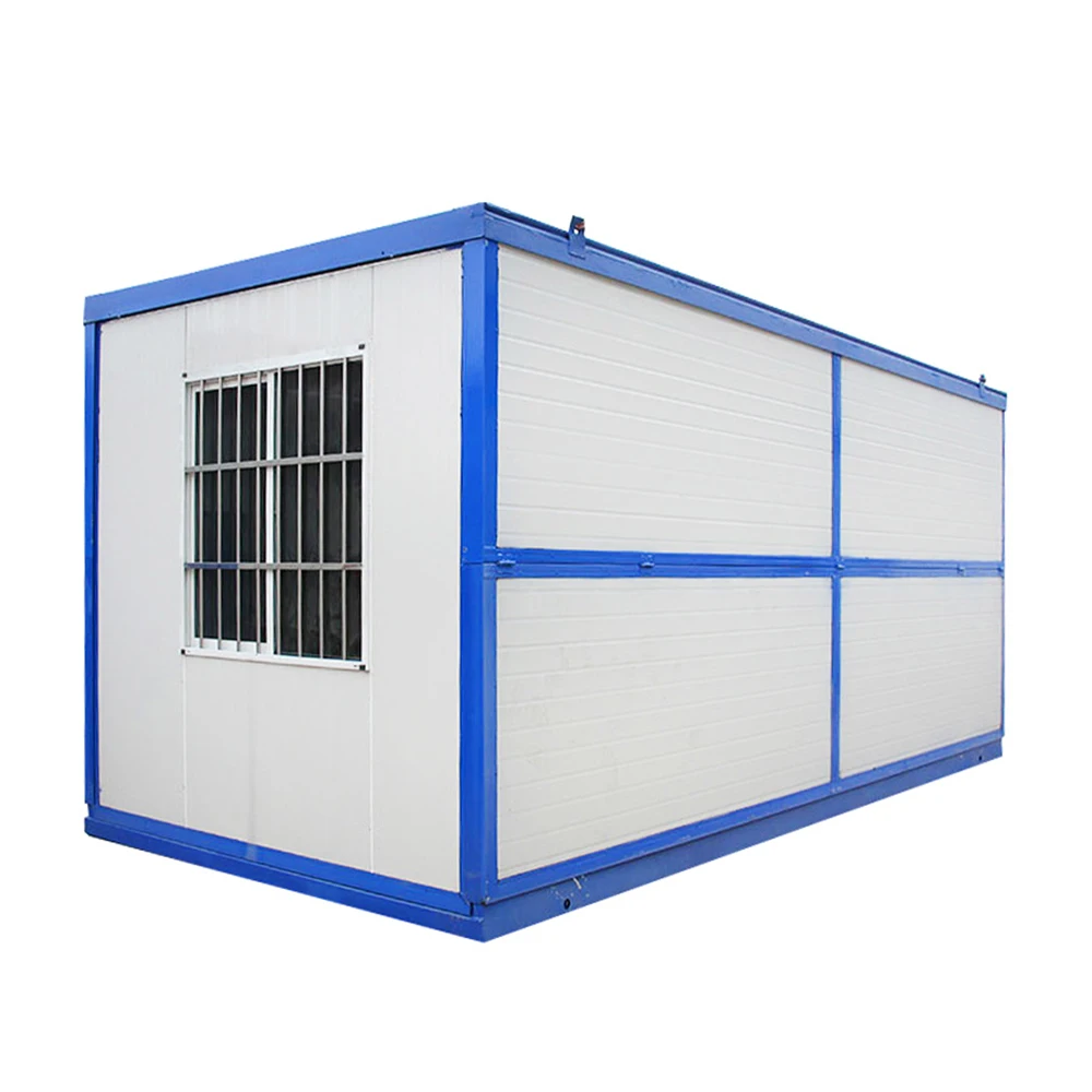 20 ft Mobile Folding Container house Van House For Office And cabins prefab house homes