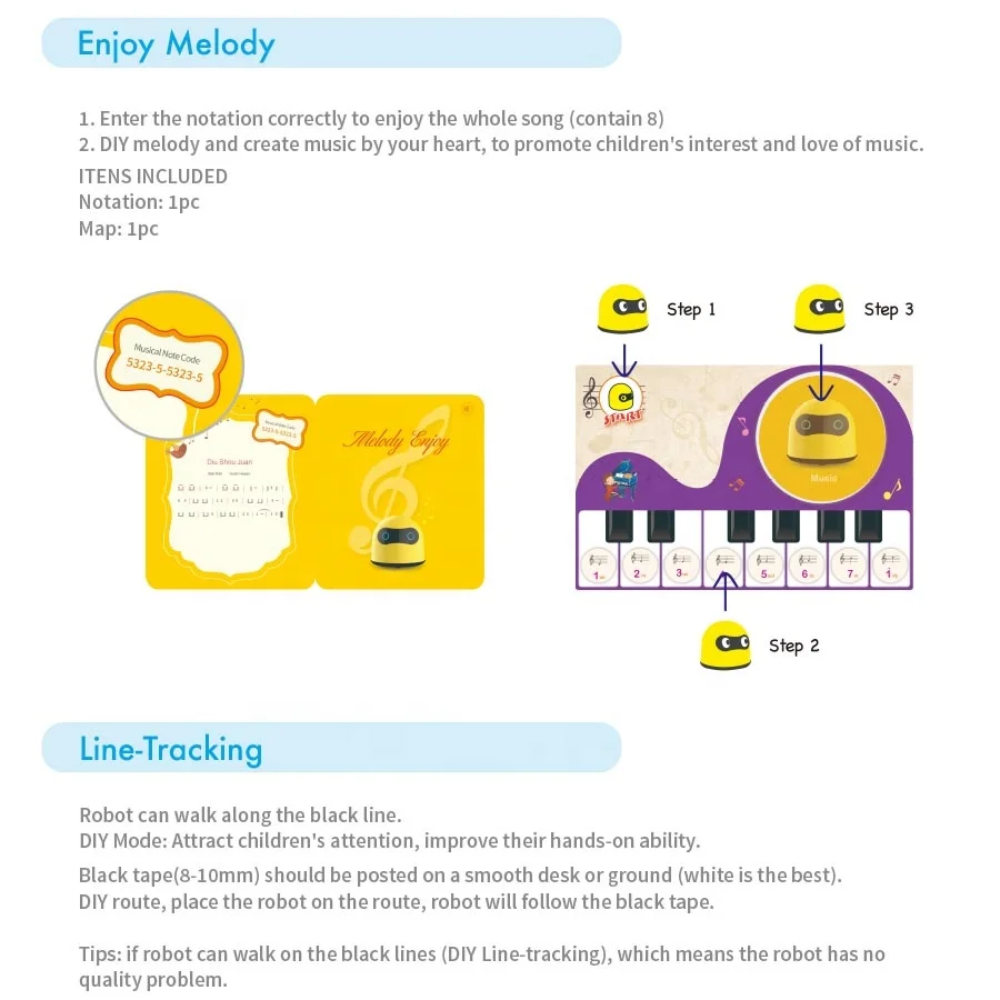 Intelligent steam coding robotics cards game board maze puzzle induction toys line follower sensor robot for kids