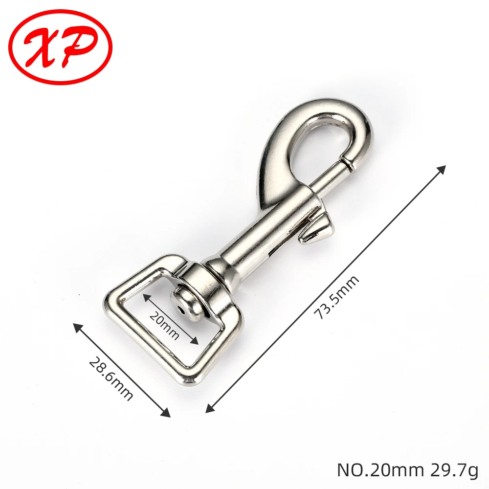 Customize zinc alloy Safety dog leash spring snap hook