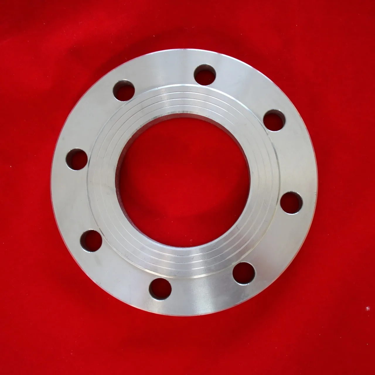 Plate Flange Pipe Fitting Pipe Fittings Flanges ASME 304 316 321  WCB Stainless Steel  Iron DIN ASMI Material