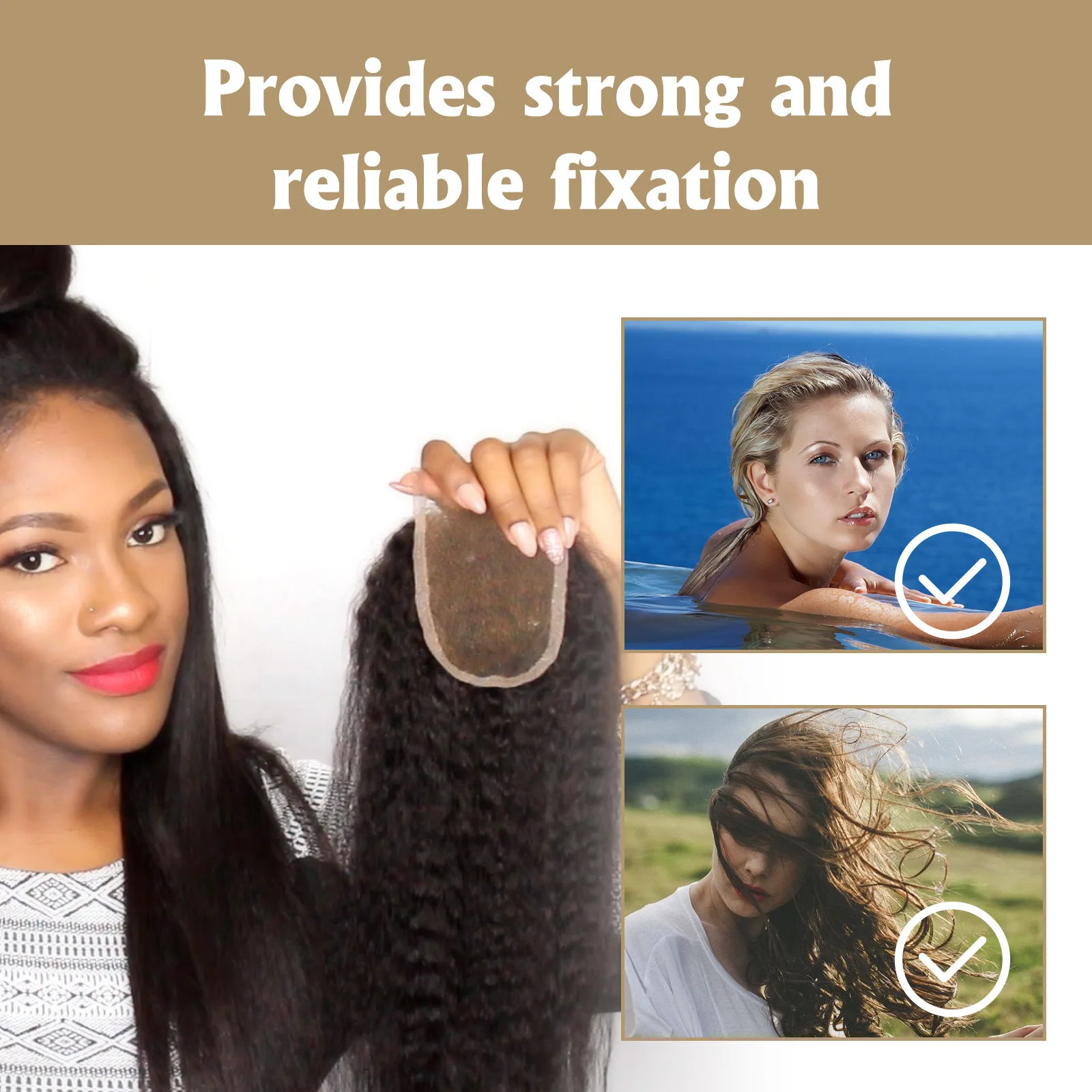 Wholesale Natural Highly Effective Components Strong Effect of Stickiness Eco-friendly Adhesive Wig Glue