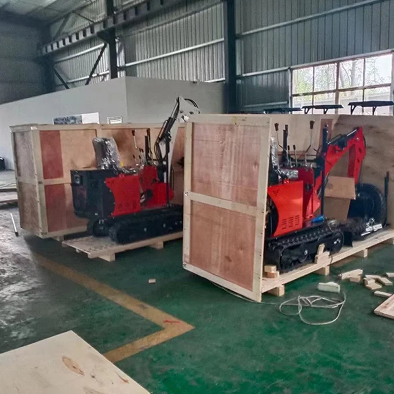 Cheap Chinese Smallest Micro Electric 800Kg 1 Ton 1.5 Ton Towable Mini Excavator Bagger Compact Backhoe For Sale Price