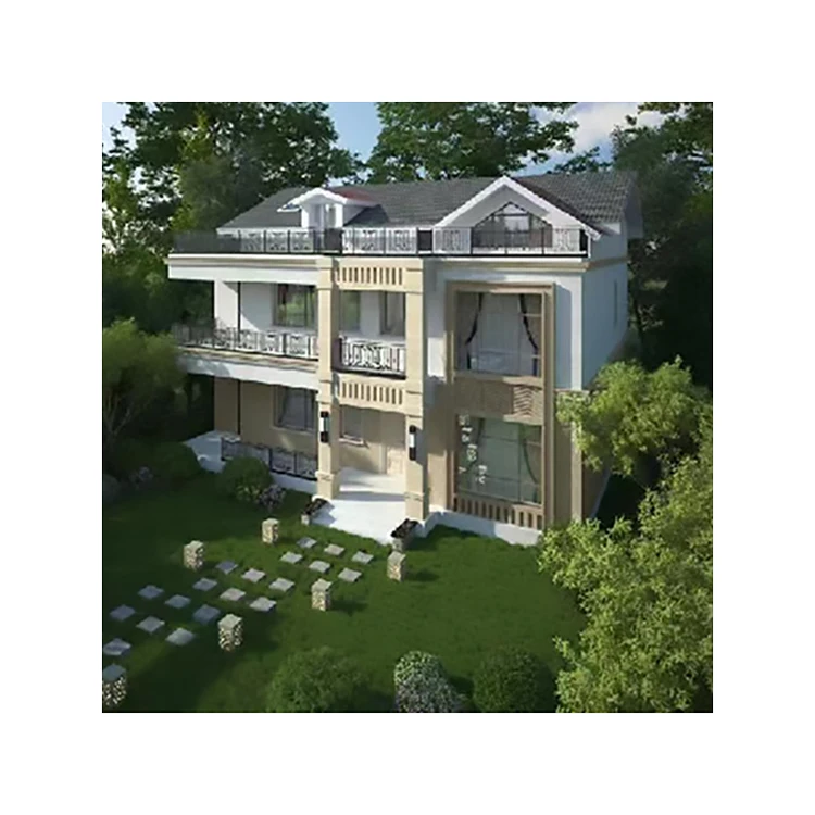 
Residential Design and construction of steel structure 