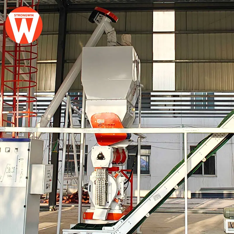Hot sale high capacity animal feed pallet machine poultry feed processing equipment