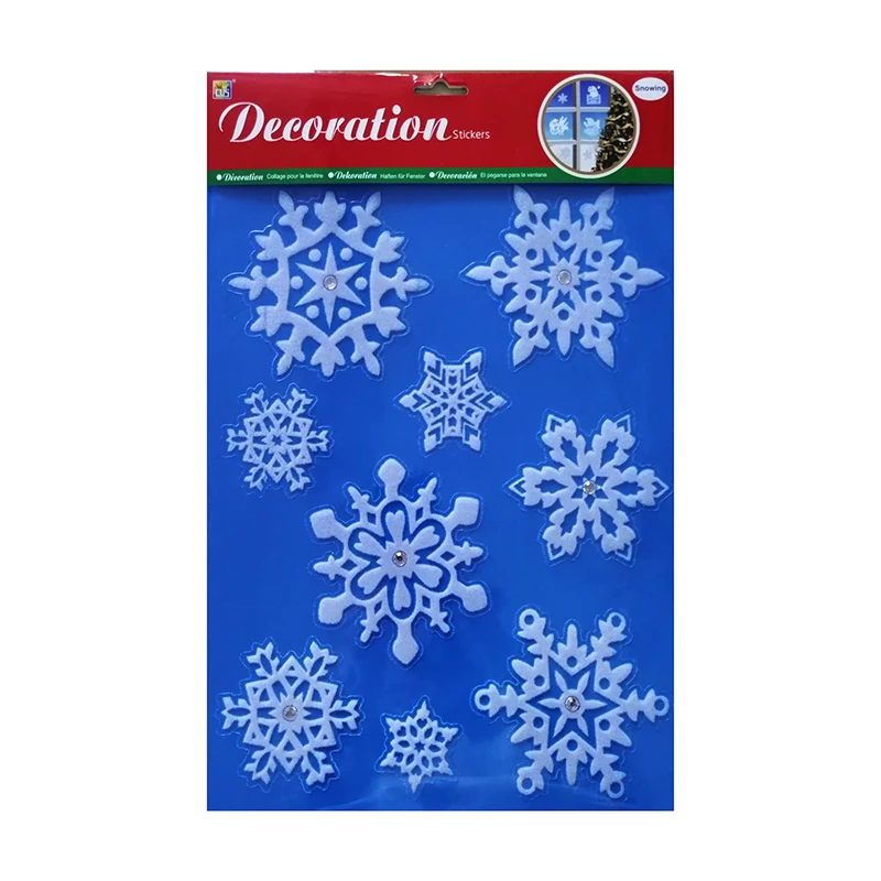 Factory Custom Self Adhesive Flocking Velvet Wall Sticker Decal Bedroom Door  With Diamonds