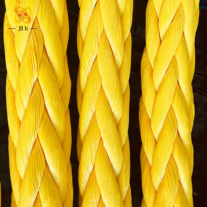 12 strand UHMWPE rope Line mooring spectra rope pulling rope for marine high strength