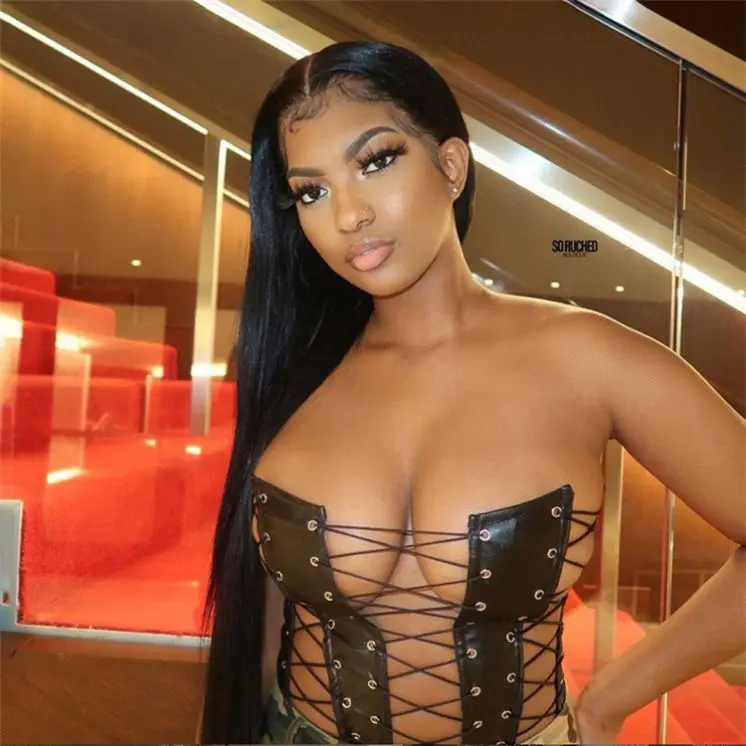 
New Spring 2021 Fashion Laced Up Corsets Camisole Women Tube Top 