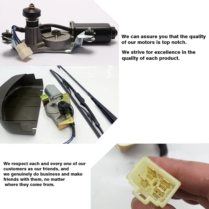 Wiper Motor Assy Pc200-5 For Excavator Electrical Parts Wiper Blade Motor