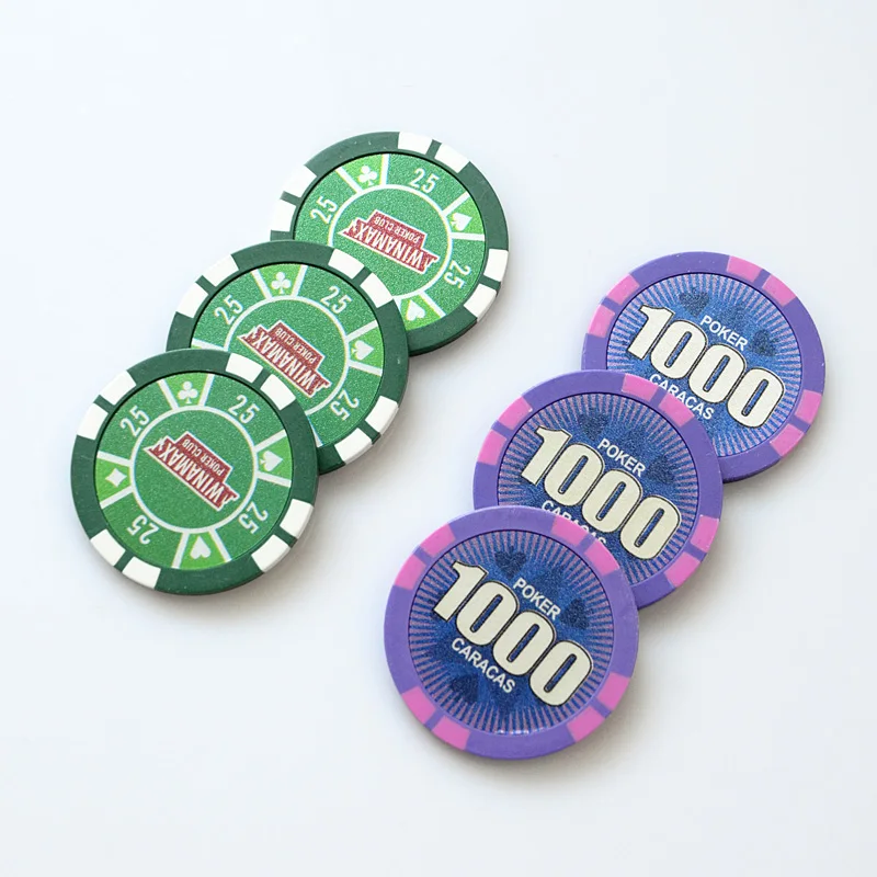 Factory Direct Sales Custom Logo Poker Chip Golf Ball Markers