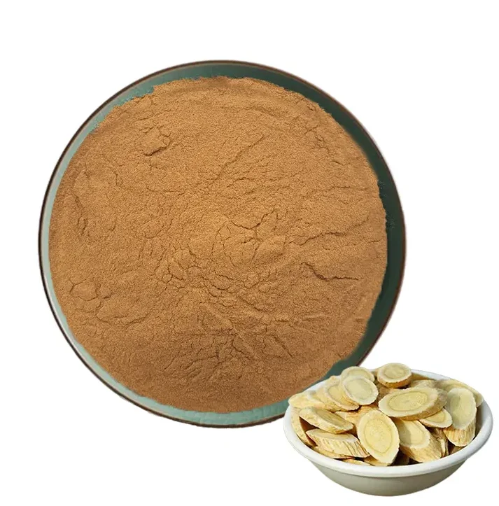 High quality Organic Astragalus Extract 70% Polysaccharides Astragalus Membranaceus Root Extract 5%Astragaloside