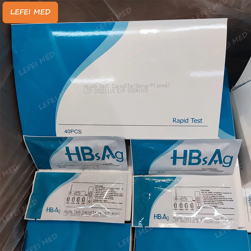 High Accuracy  hbsag rapid test hbsag test kit hbsag test strip
